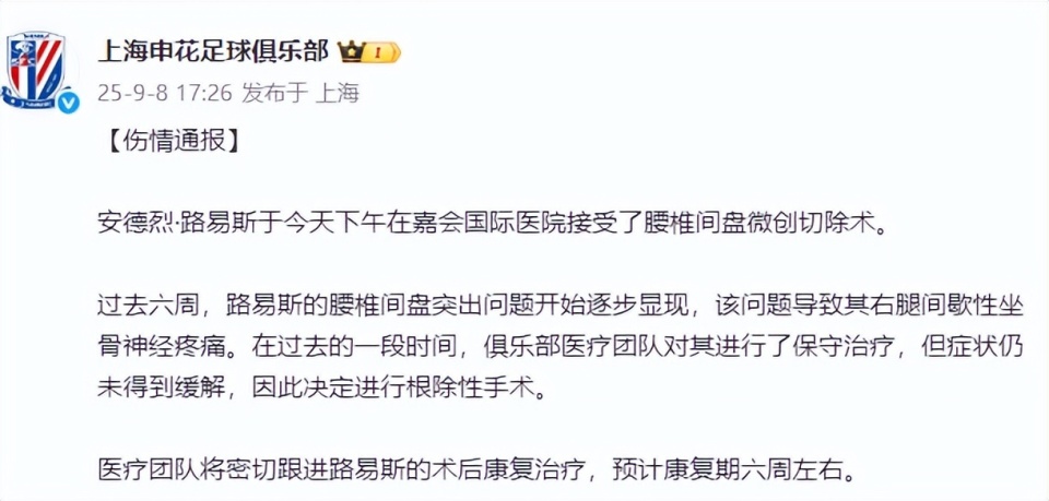 但申花却折, OkBOx, 路易斯接受